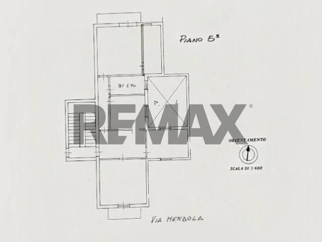 Pianta 2D - Apartment Via Mendola
 
75, Palermo - floor plans 1