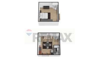 Pianta 3D - Two-room apartment Via Pescitello
 
30, Catania - photo 14