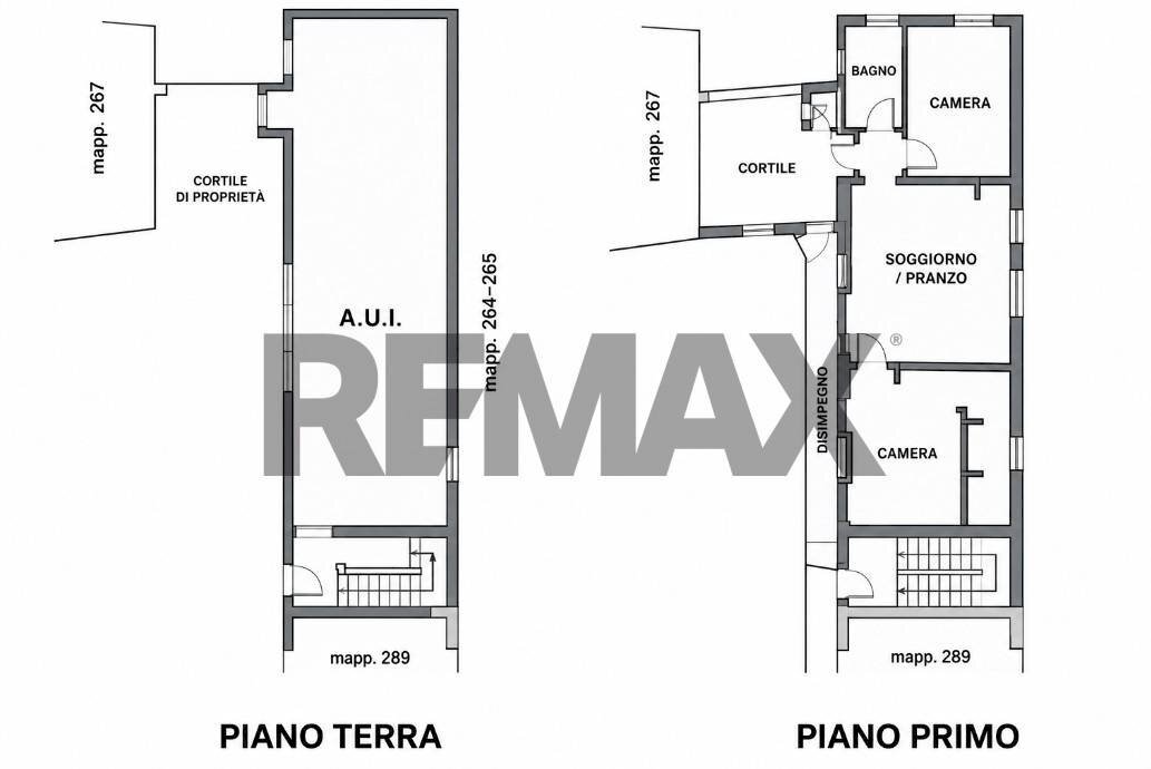 Pianta 2D - Trilocale via genova
 
40, Casorate Sempione - planimetria 1