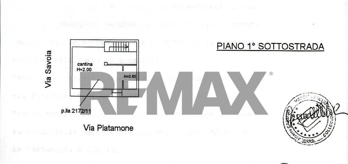 Pianta 2D - Trilocale Via Platamone
 
30, Rosolini - planimetria 1