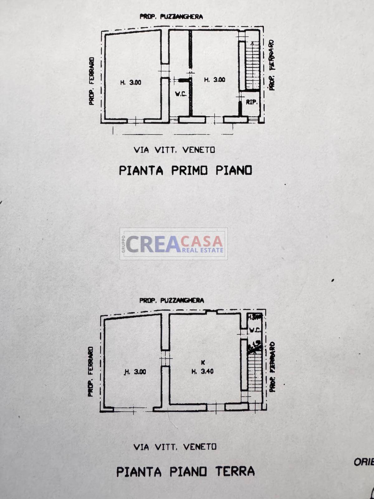 Foto 12 - Casa indipendente via vittorio veneto, Riesi - planimetria 1