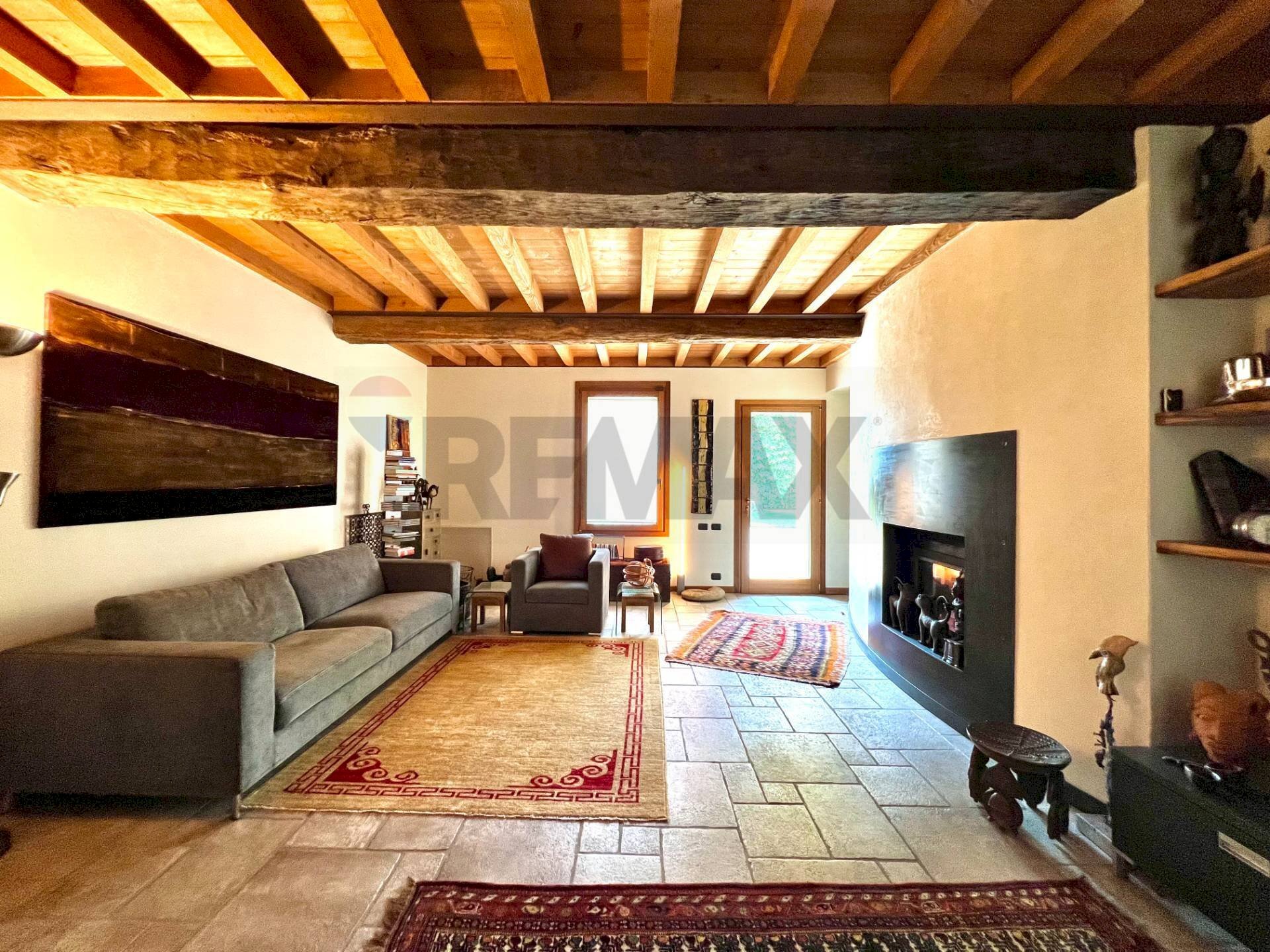 Soggiorno - Semi-detached house Via Canove
8, Sospiro - photo 2