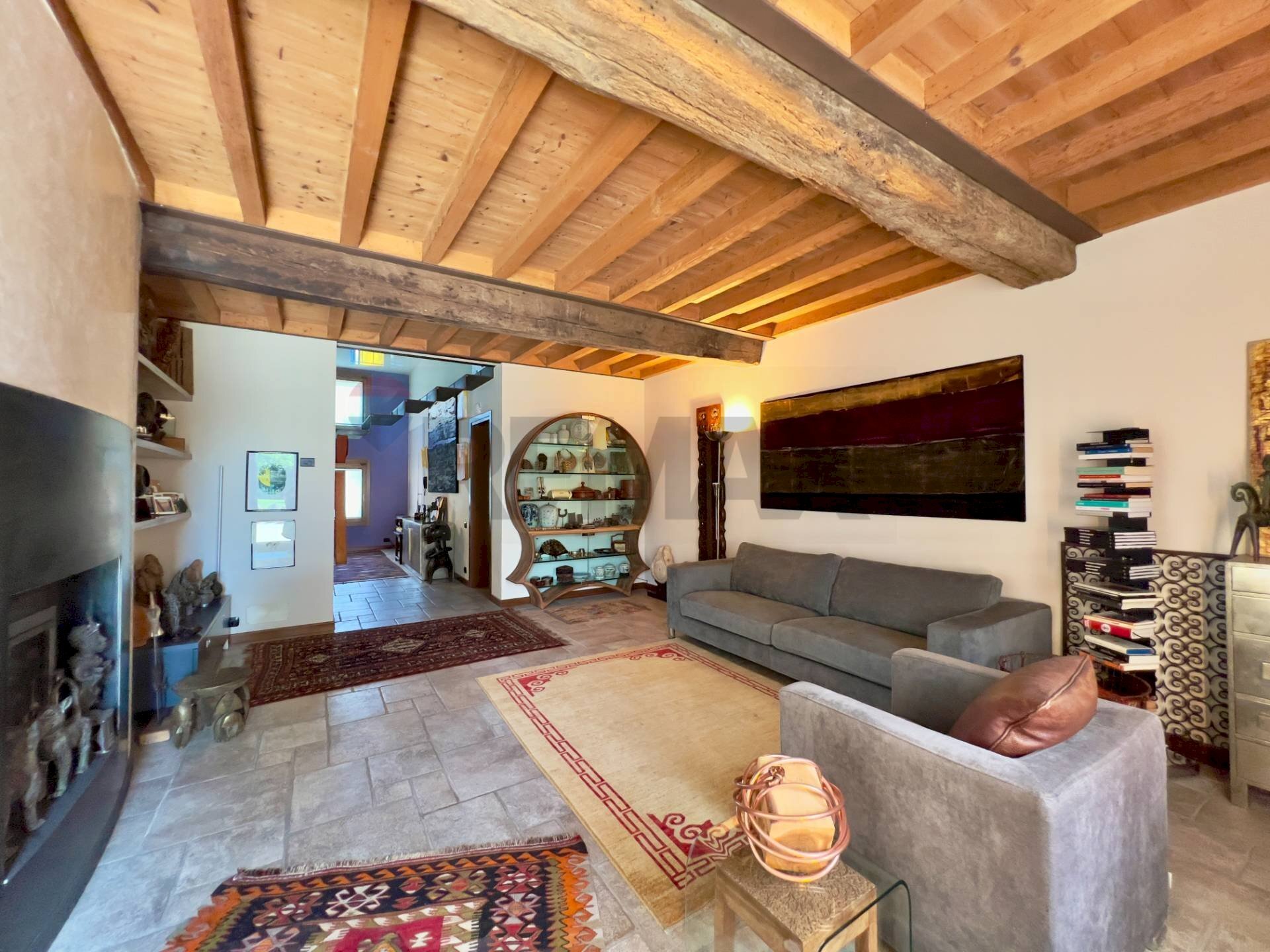 Soggiorno - Semi-detached house Via Canove
8, Sospiro - photo 3