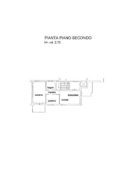 Three-room apartment via Guglielmo Marconi Traversa 2, 17/b, Giovinazzo - floor plans 1