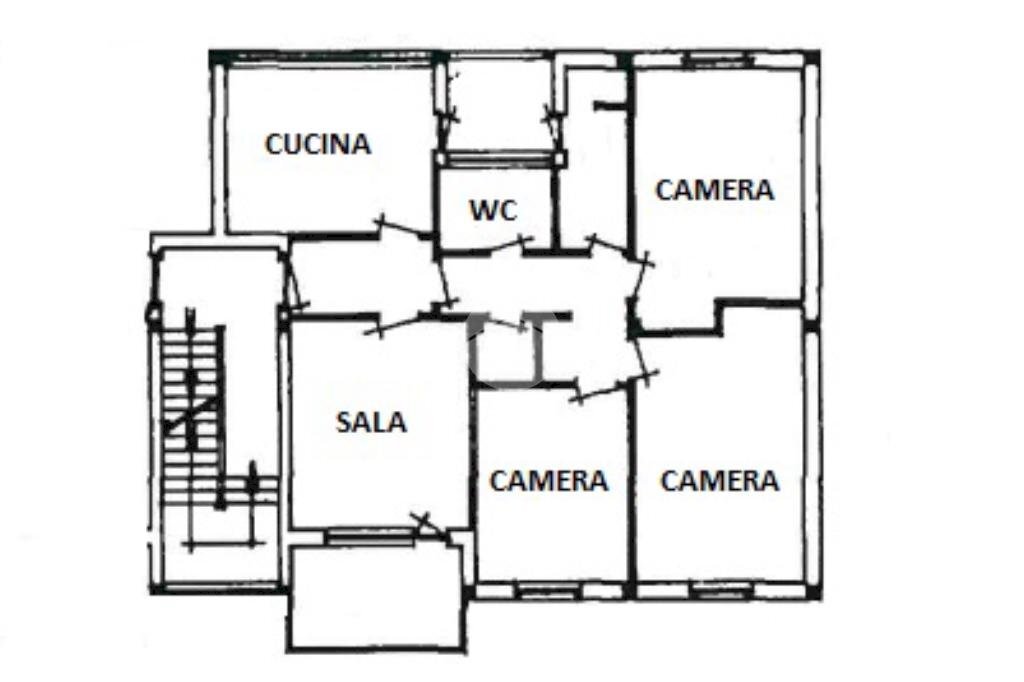 Apartment Viale Kennedy, Ivrea - floor plans 1