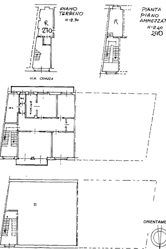 Casa semi indipendente Via coazze, Giaveno - planimetria 1