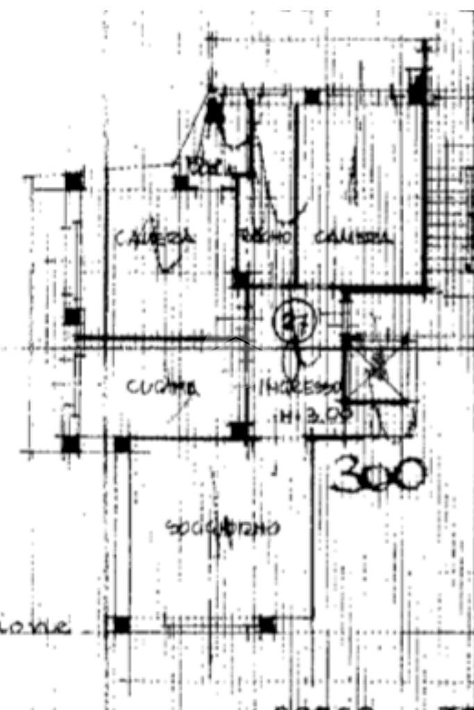 Four-room apartment C.so Francia, Rivoli - floor plans 1