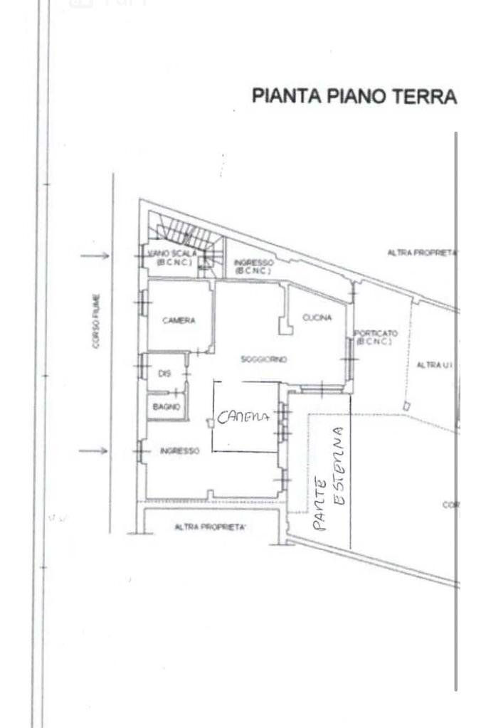 Quadrilocale Corso Fiume, Poirino - planimetria 1