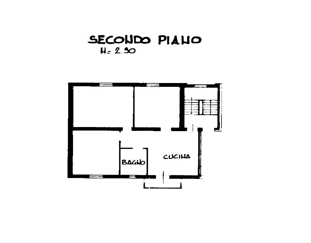 PLANIMETRIA - Quadrilocale via Cardinala, frazione Campotto, Argenta - planimetria 1