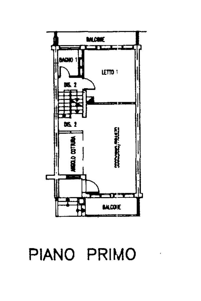 Villa a Schiera Via Andrea Palladio, Savignano sul Rubicone - planimetria 1