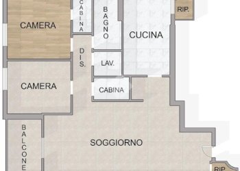 Three-room apartment Via europa, San Donato Milanese - photo 21