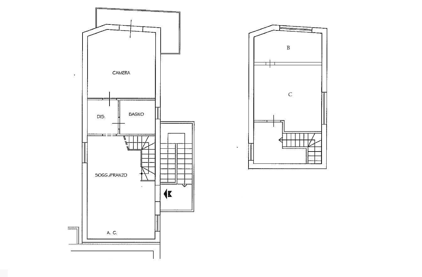 Foto 25 - Appartamento Via Salaria
 
137, Monterotondo - planimetria 1