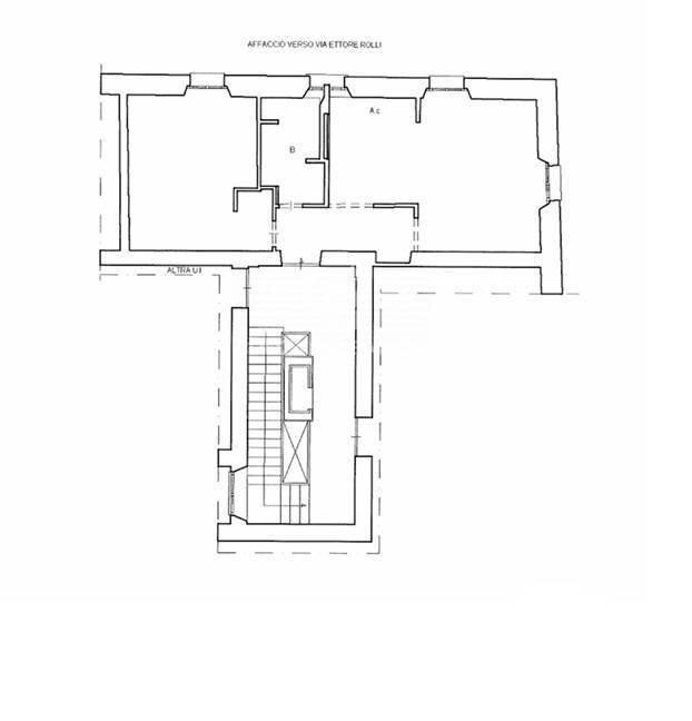 Foto 31 - Two-room apartment Via Ettore Rolli, Roma - floor plans 1