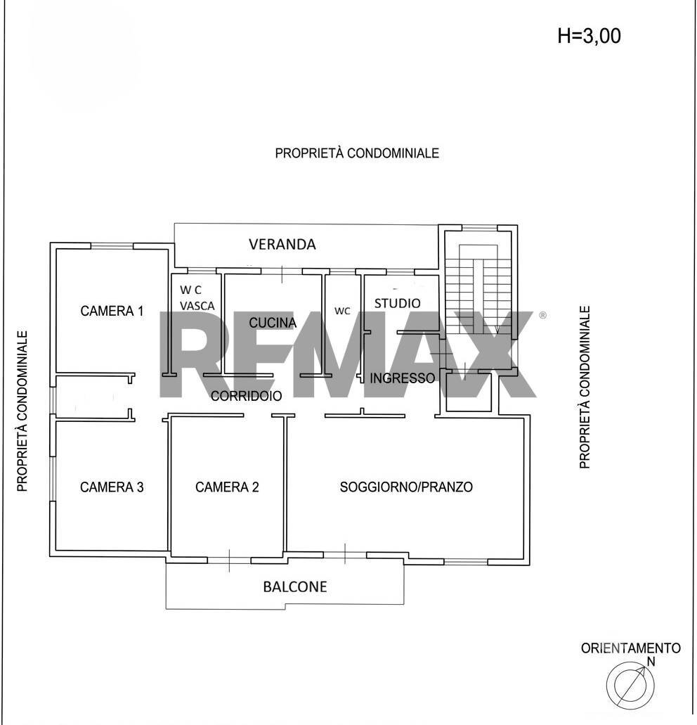Pianta 2D - Appartamento VIA  PRINCIPE DI PATERNO'
 
192, Palermo - planimetria 1