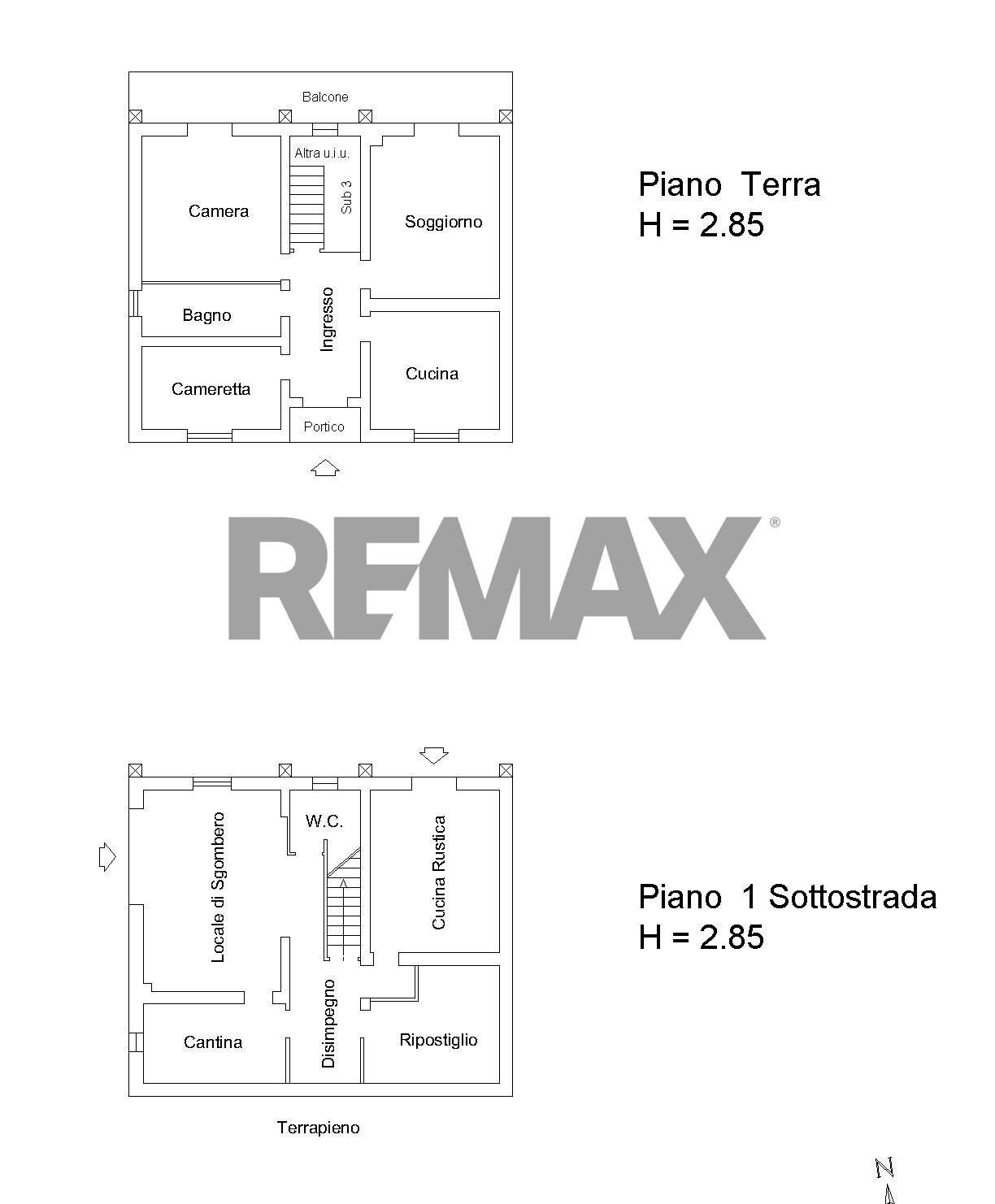 Pianta 2D - Casa indipendente Joggi via A4
 
4, Santa Caterina Albanese - planimetria 1