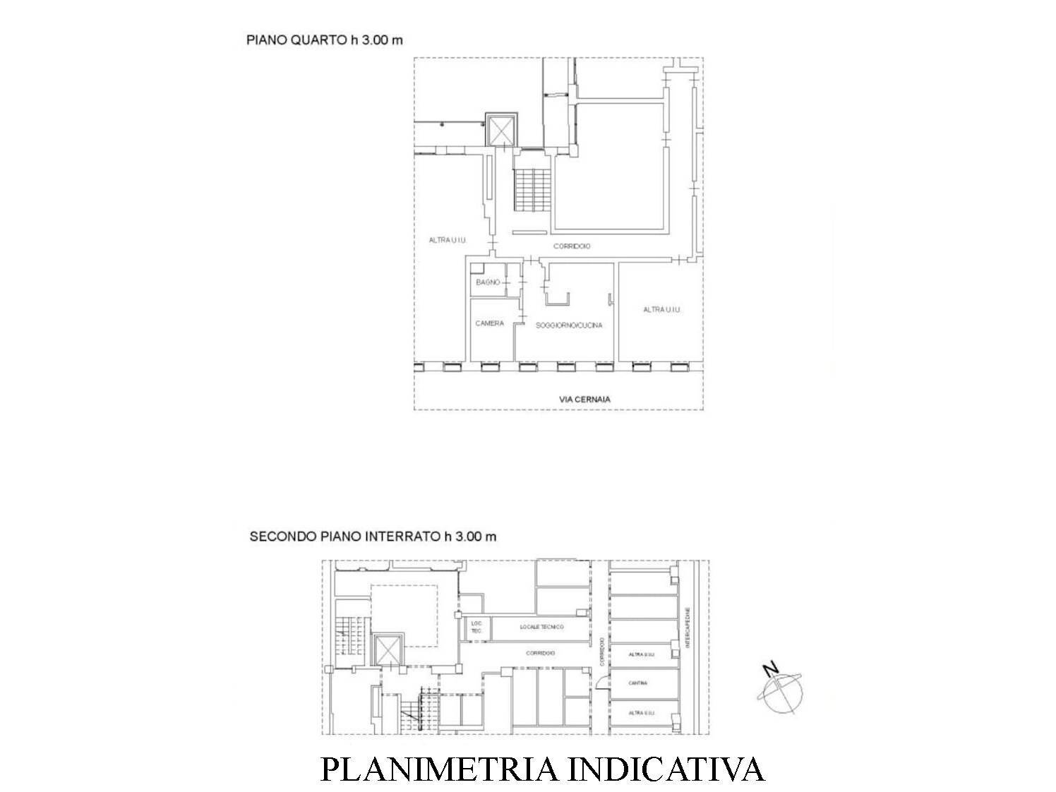 Foto 15 - Bilocale Via Cernaia, Torino - planimetria 1