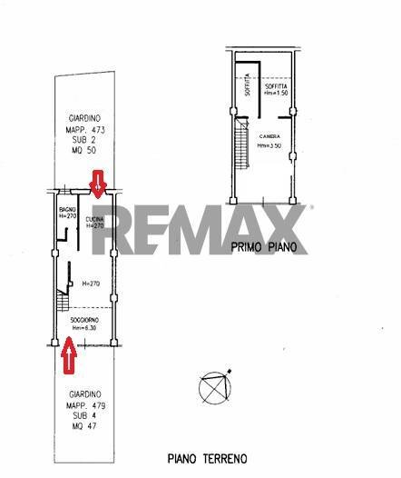Pianta 2D - Terraced Villa VIA GHIRARDUZZI
 
1, Parma - floor plans 1