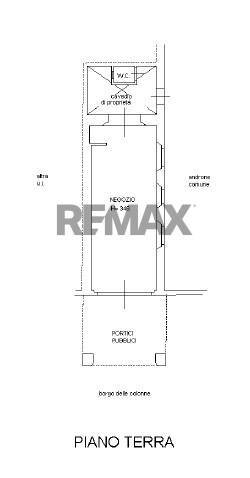 Pianta 2D - Negozio Borgo Delle Colonne
 
36, Parma - planimetria 1