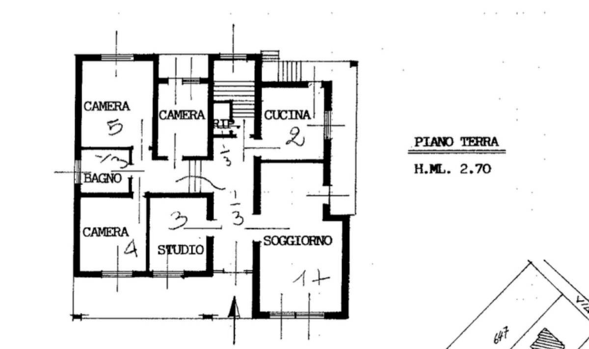 Foto 20 - Villa Zoppola - floor plans 1