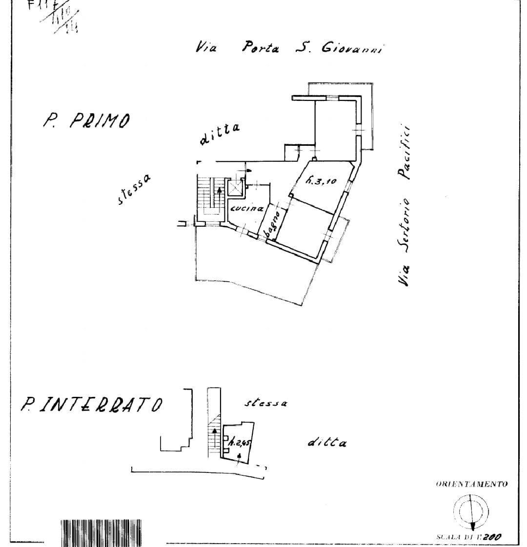 Foto 41 - Three-room apartment Via di Porta San Giovanni
 
32, Terni - floor plans 1