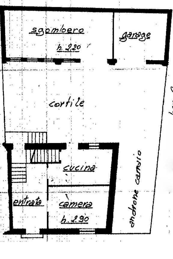 Independent house via Roma, 79, Trinità - floor plans 1