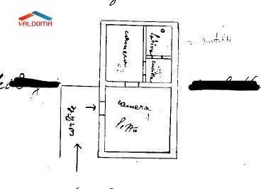 Foto 19 - Casa semi indipendente Via Lo Barca
 
2B, Giurdignano - planimetria 1