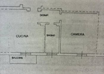 Planimetria - Appartamento via Aristotele Fioravanti, 7, Bologna (zona Bolognina) - foto 19
