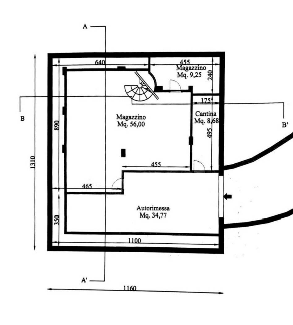 Villa Regione Grassi, Villanova d'Albenga - floor plans 1