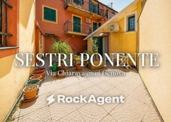 Cortile interno - Magazzino via Chiaravagna, 108 R, Genova (zona Sestri Ponente) - foto 1