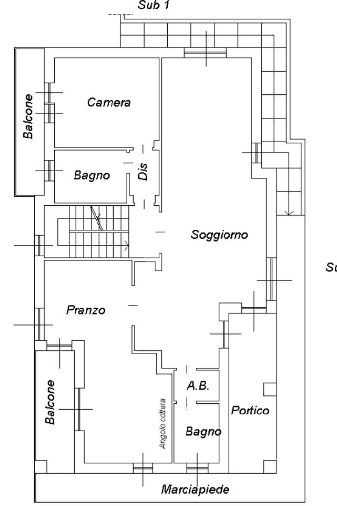 Villa Via valdo fusi, Airasca - floor plans 1