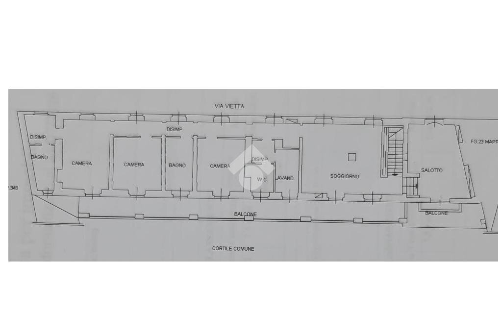 Casa semi indipendente Via Vietta, Caselle Torinese - planimetria 1