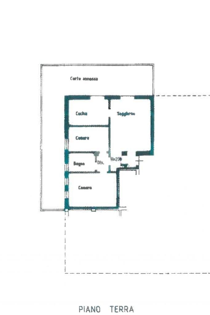 Four-room apartment Via Petronio, Cervia - floor plans 1