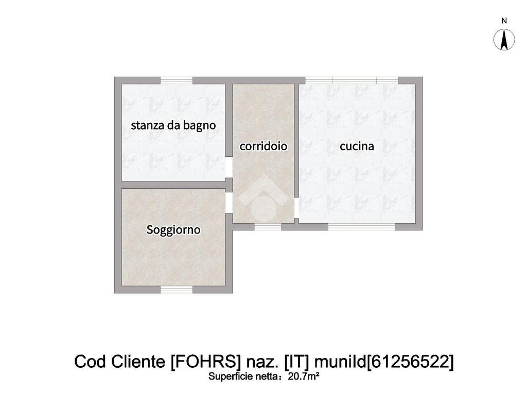 Casa indipendente Via Palmieri, Cesena - planimetria 1
