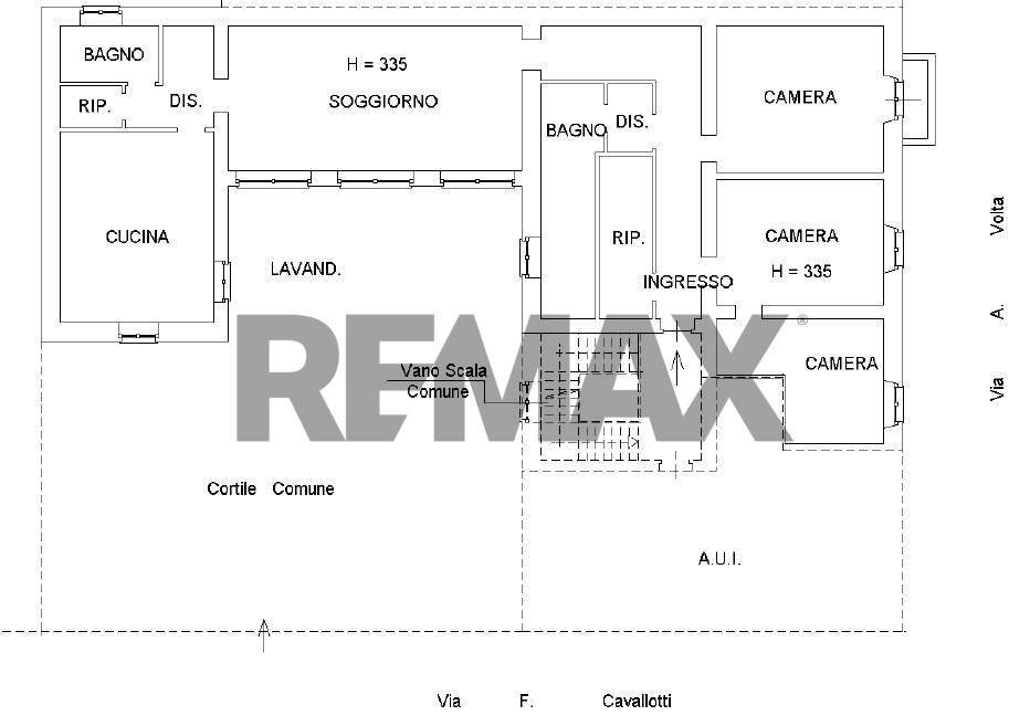 Pianta 2D - Casa indipendente Cavallotti
 
17, Gallarate - planimetria 1
