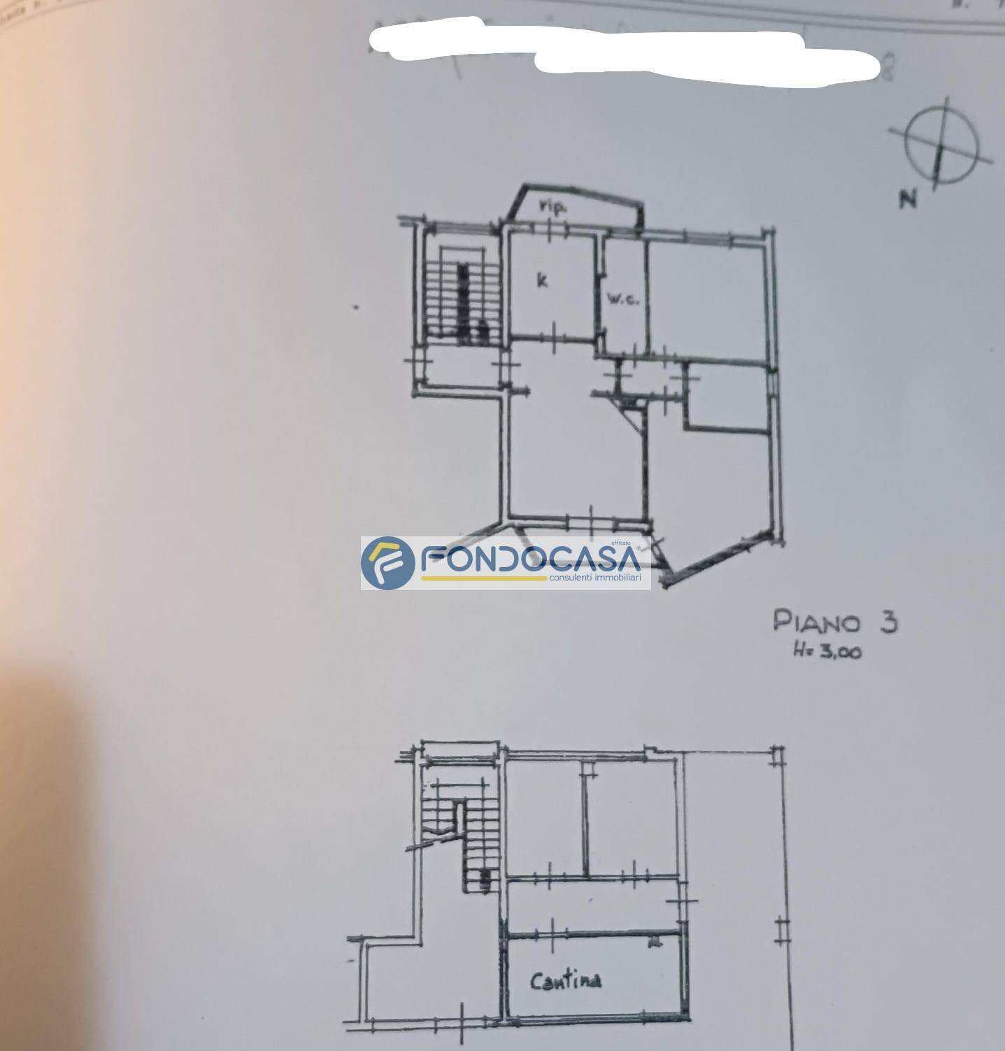scheda catastale - Appartamento via eugenio montale, Carrara - planimetria 1