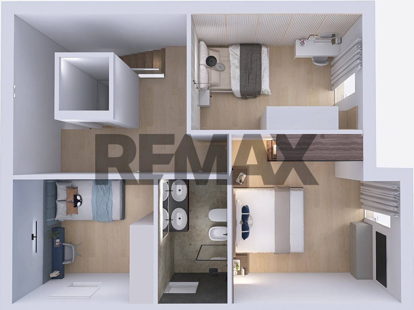 Pianta 3D - Apartment contrada Intavolatella
snc, Castellammare del Golfo - photo 3