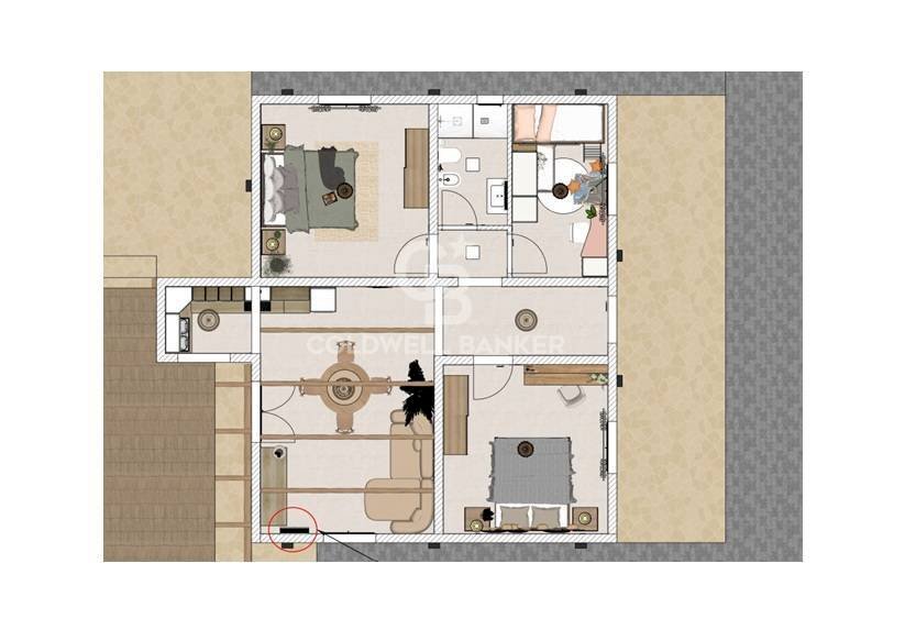 Foto 39 - Villa Via Volga
 
3, Torricella - floor plans 1