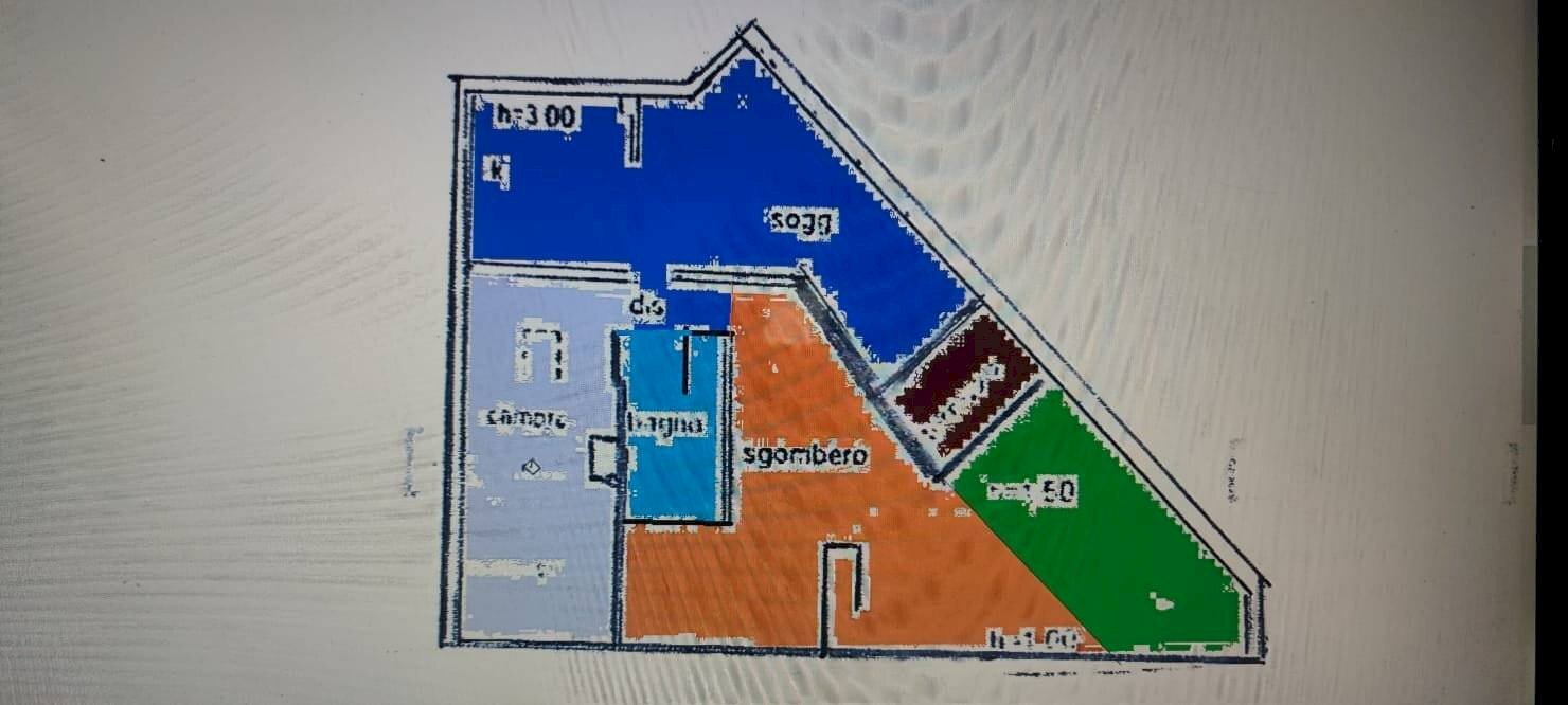 Attic via Arno, 1, Spoltore - floor plans 1