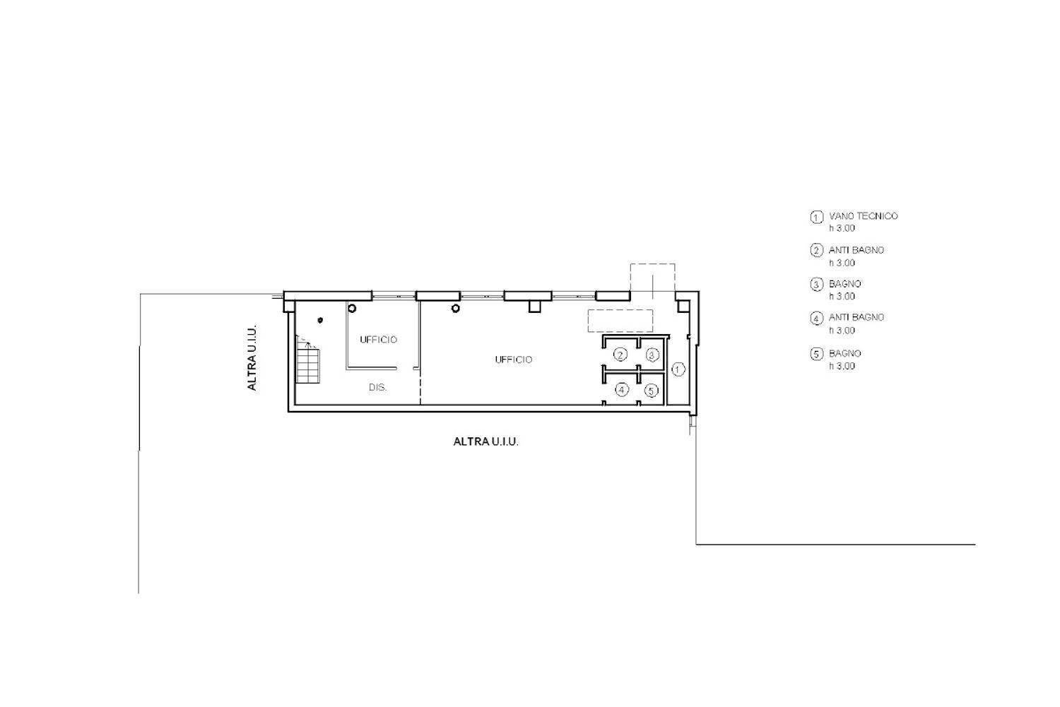 Office via Gramsci, 211, Castel Maggiore - floor plans 1