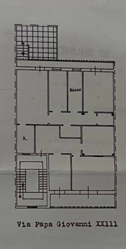 Apartment via Papa Giovanni XXIII, Castri di Lecce - floor plans 1
