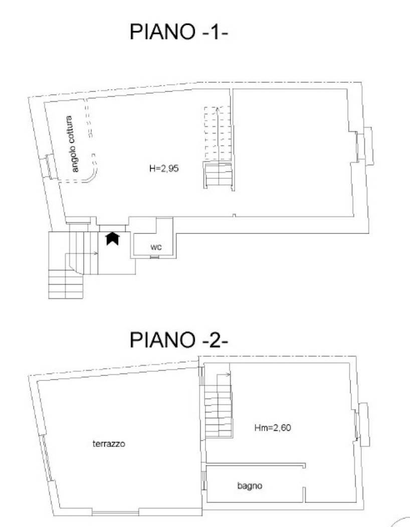 Stable - Palace via Guglielmo Marconi, 10, Pomarico - floor plans 1