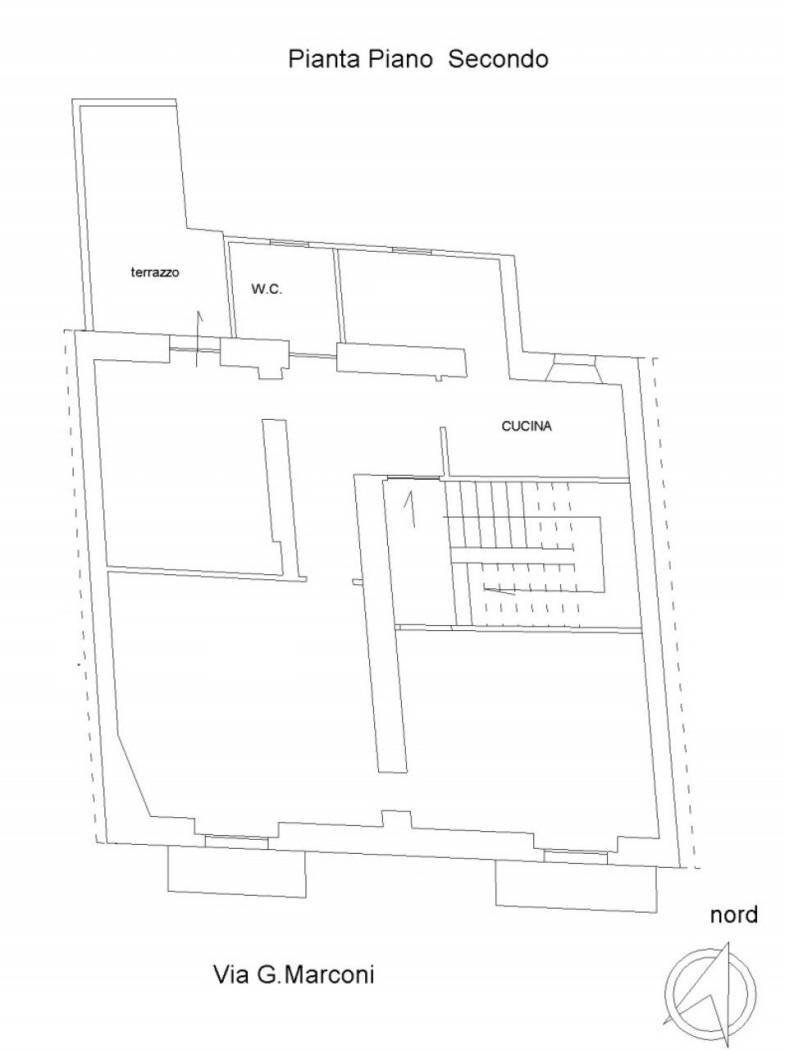 Apartment via Guglielmo Marconi, 11, Trecchina - floor plans 1