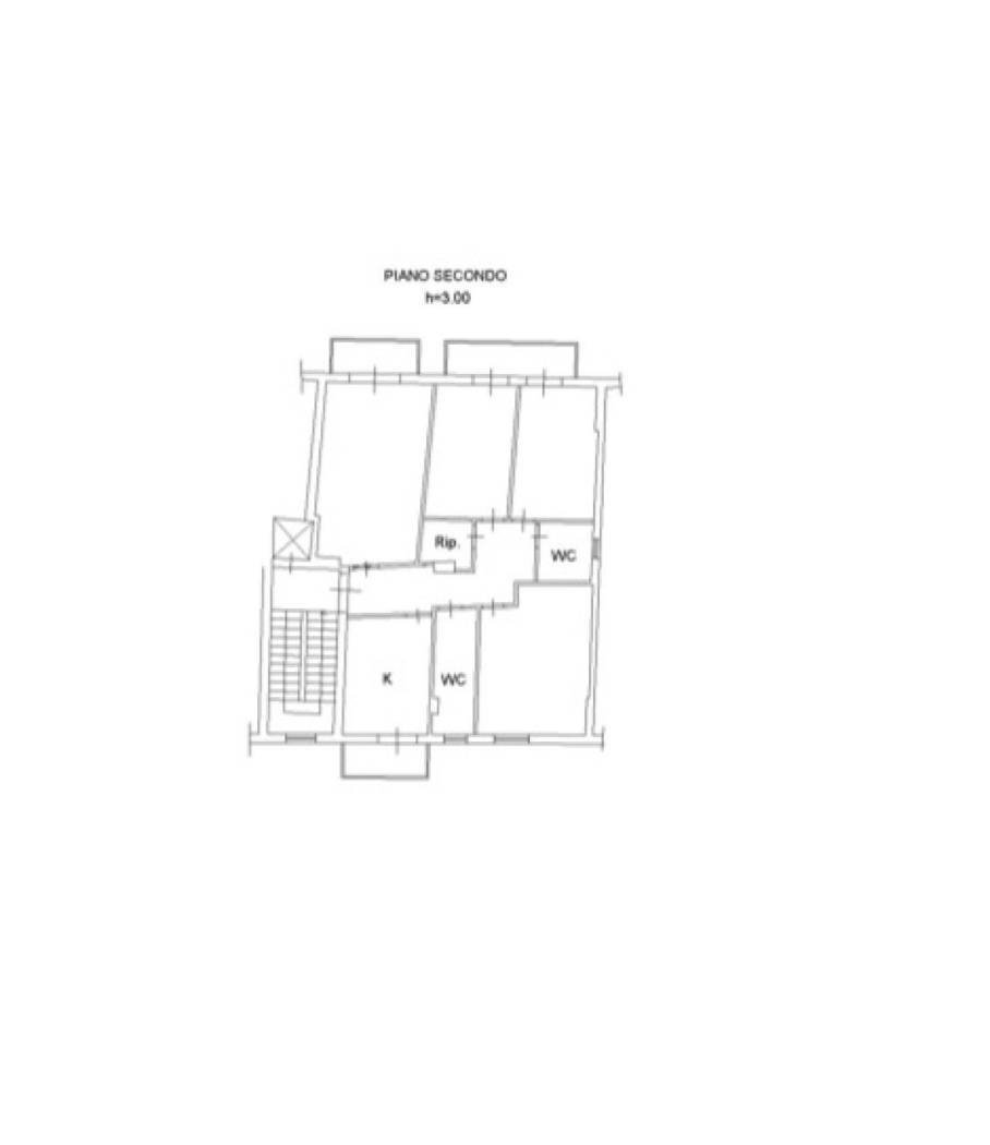 Appartamento via Ernesto Basile, Aragona - planimetria 1