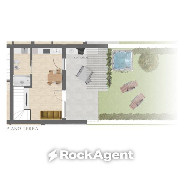 Planimetria - Terraced Villa Litoranea, Montalto di Castro - photo 3