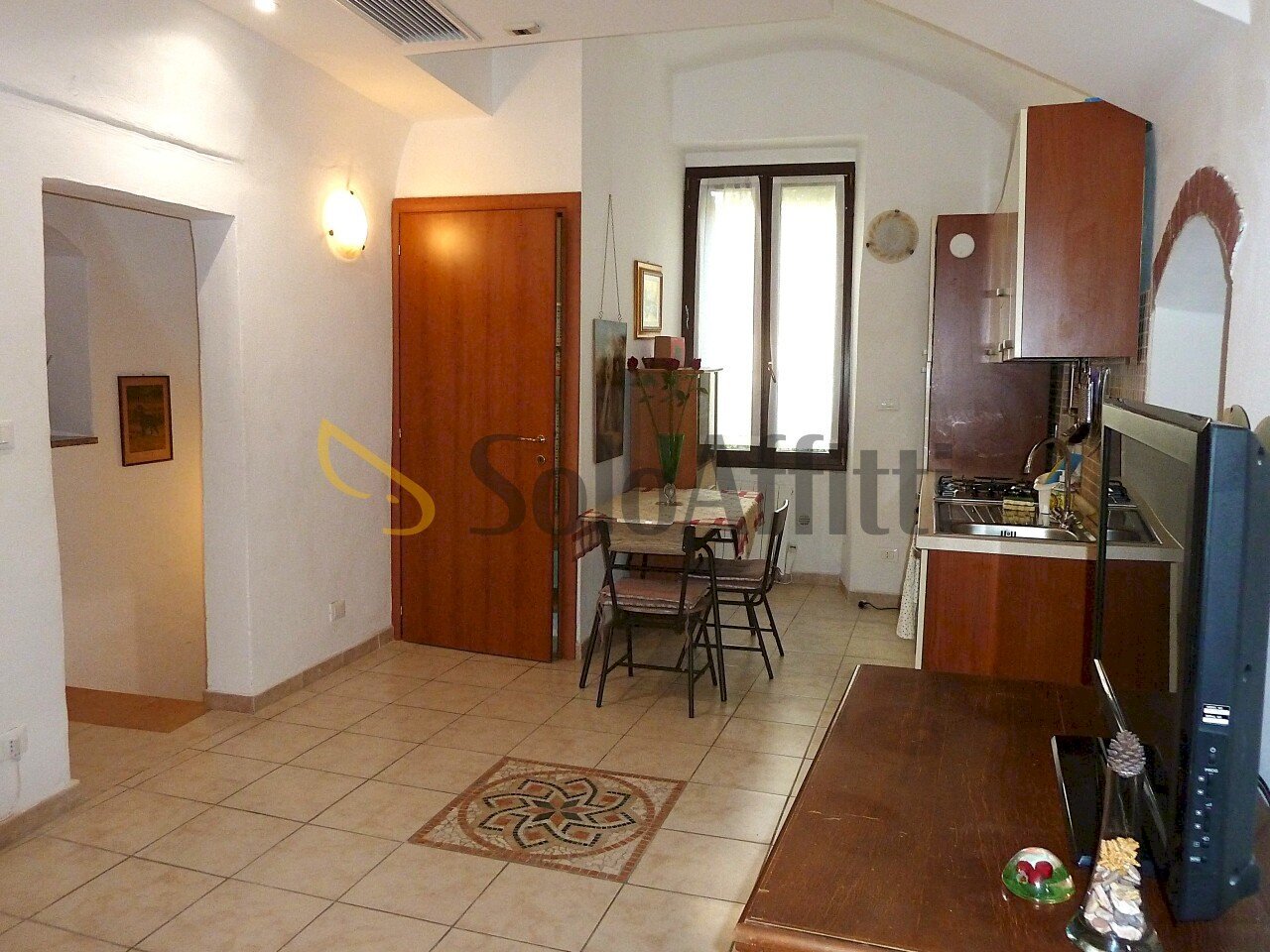Soggiorno con angolo cottura - Three-room apartment Via Luca Spinola 1, Sanremo - photo 2