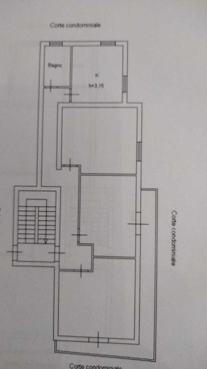 1 - Quadrilocale Siracusa - planimetria 1