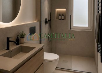 render bagno piano terra - Villa a Schiera Via Capoluogo 57, Buttigliera Alta - foto 18