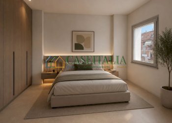 render camera matrimoniale - Villa a Schiera Via Capoluogo 57, Buttigliera Alta - foto 22