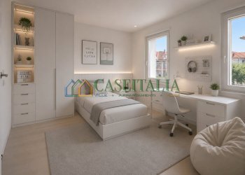 render 2\' camera - Villa a Schiera Via Capoluogo 57, Buttigliera Alta - foto 24