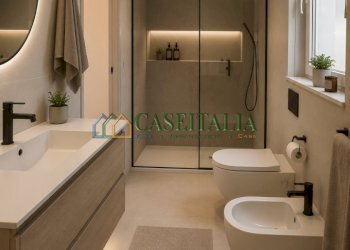 render 3\' bagno - Villa a Schiera Via Capoluogo 57, Buttigliera Alta - foto 30
